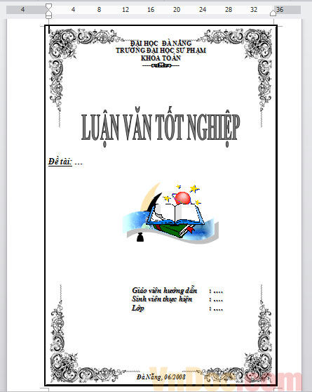 Tổng hợp mẫu bìa Word đẹp nhất Tìm đáp án giải bài tập để học tốt