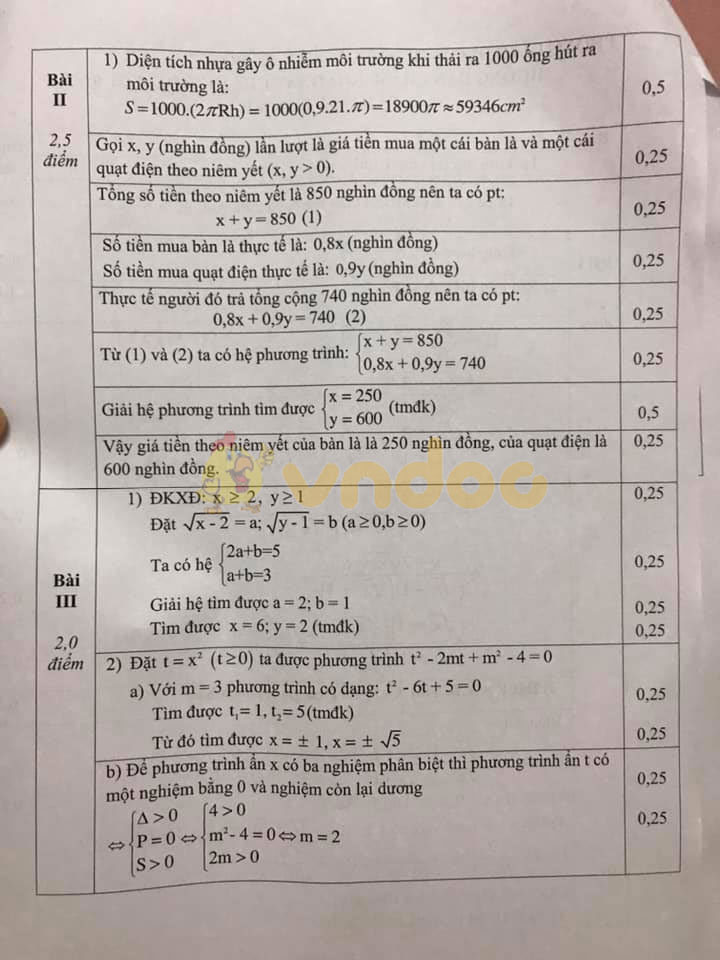 Đề thi khảo sát chất lượng lớp 9 môn Toán Phòng GD ĐT Hà Đông năm học