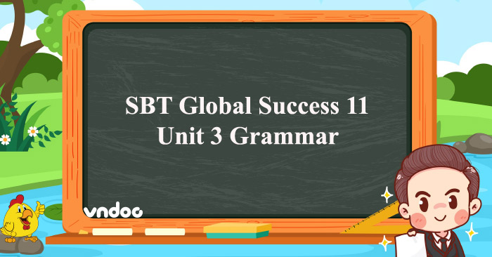 Sách bài tập Tiếng Anh 11 Global Success Unit 3 Grammar Giải SBT Unit