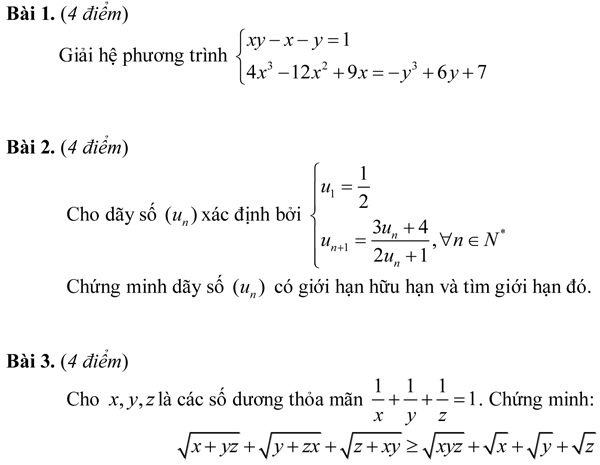 Ôn thi học sinh giỏi