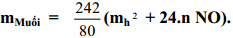 Sử dụng công thức tính nhanh để giải bài tập toán Hóa học