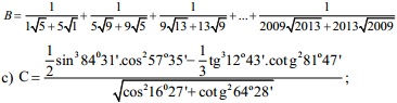 Đề thi giải toán trên Máy tính cầm tay lớp 9 THCS tỉnh Quảng Ninh Đề thi giải toán trên Máy tính cầm tay lớp 9 THCS tỉnh Quảng Ninh