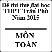 Đề thi thử đại học môn toán THPT Trần Phú với thang điểm 20
