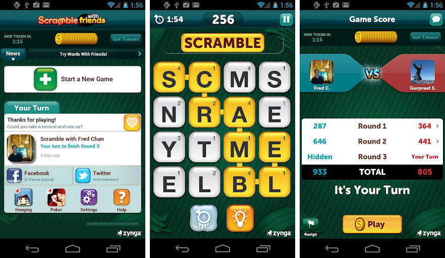 Scramble With Friends