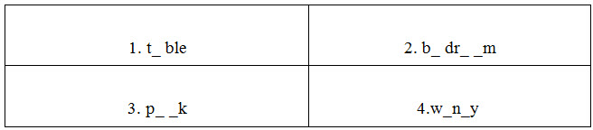 Đề kiểm tra cuối kì 2 năm 2015 môn Tiếng Anh trường Tiểu học Số 1 Mường Nhà, Điện Biên