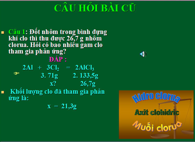 Bài giảng Hóa học 10