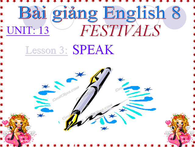 unit 13 Festivals