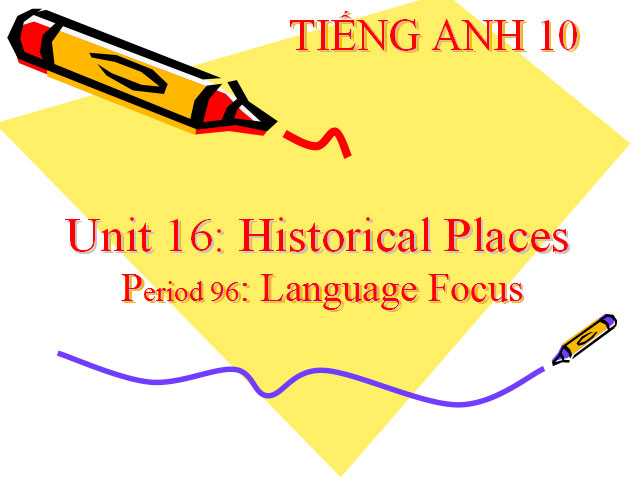Historical places