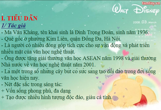 Bài giảng Ngữ văn 12 