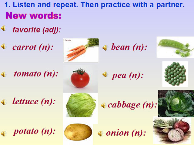 Bài giảng Tiếng anh 6 