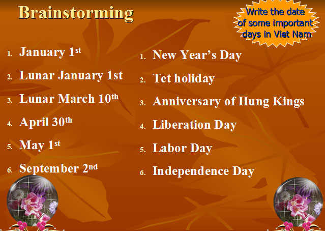 Tiếng Anh 7 unit 7