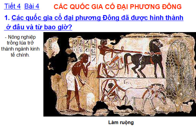 Bài giảng Lịch sử 6
