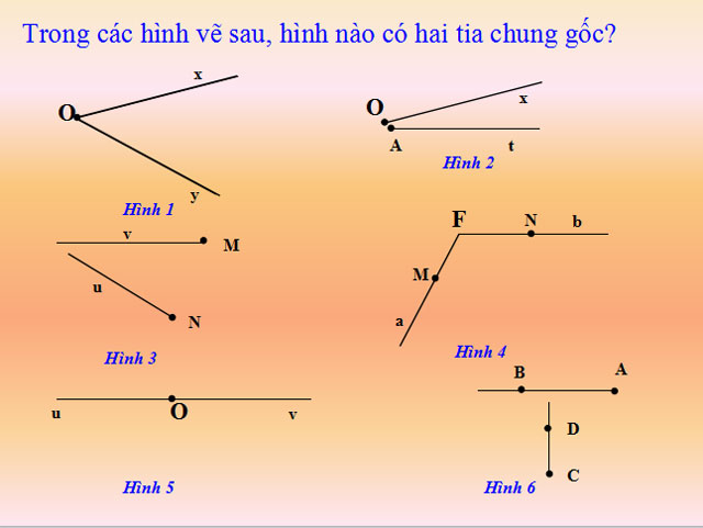 Bài giảng Hình học 6