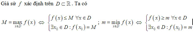 Giáo án ôn thi đại học môn Toán bài Giá trị lớn nhất và nhỏ nhất của một hàm số
