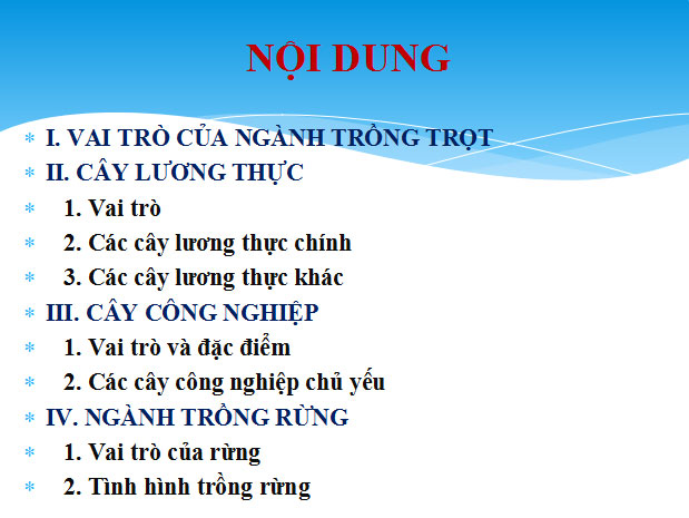 Bài giảng Địa lý 10 