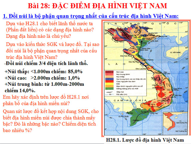 Bài giảng Địa lý 8