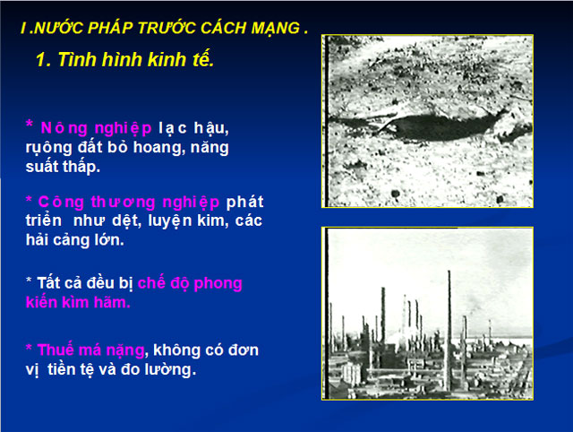 Bài giảng Cách mạng tư sản Pháp Lịch sử 8 Cách mạng tư sản Pháp Lịch sử 8