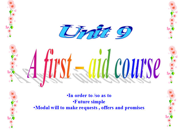 Tiếng Anh 8 unit 9