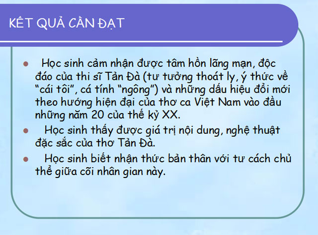 Bài giảng Hầu trời Bài giảng Ngữ văn 11