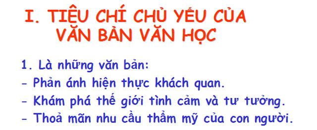 Bài giảng Ngữ văn 10