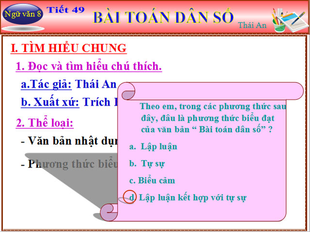 Bài toán dân số 