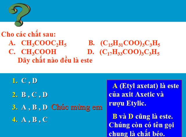 Bài giảng Hóa học 9 