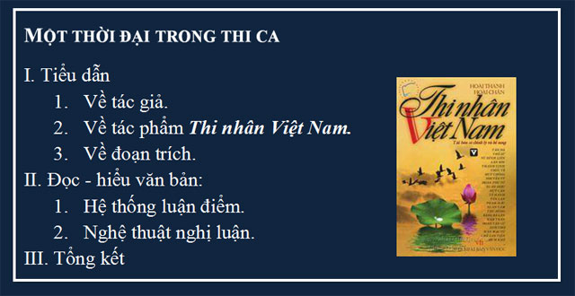 Một thời đại trong thi ca Ngữ Văn 11