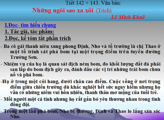 Bài giảng Ngữ văn 9
