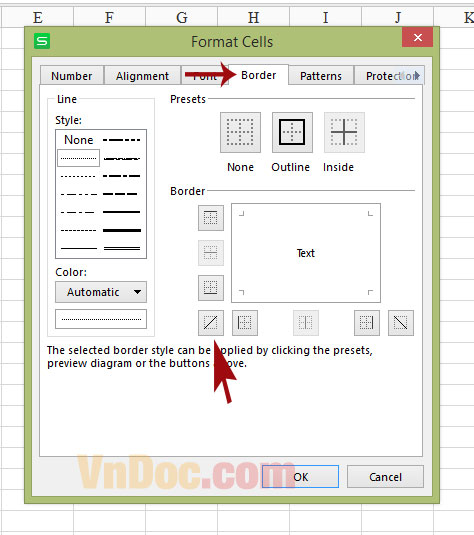 Cach Chia 1 O Thanh 2 O Trong Excel Cach Tach 1 O Thanh 2 O Trong Excel Vndoc Com