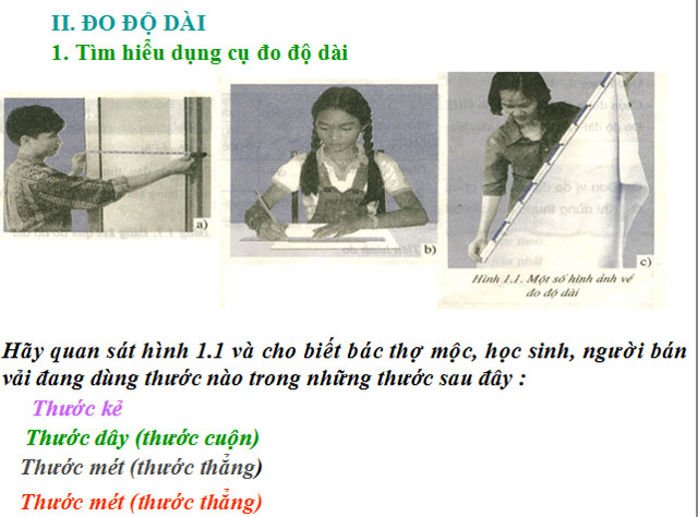 Bài giảng Vật lý 6 Bài 1