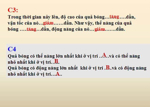 Bài giảng Vật lý 8