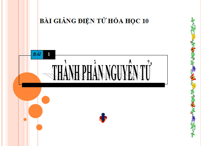  Thành phần nguyên tử 
