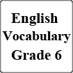 Bài tập kiểm tra từ mới môn Tiếng Anh học kì 1 lớp 6