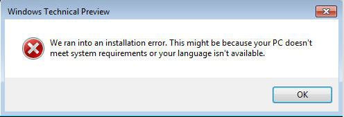 Hướng dẫn cách cài đặt Windows 10 Technical Preview Lưu ý khi cài Windows 10