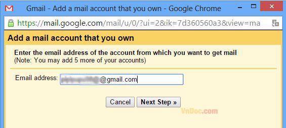 Quản lý nhiều tài khoản trong một hộp thư Gmail Tích hợp nhiều email vào tài khoản Gmail