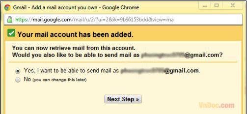 Quản lý nhiều tài khoản trong một hộp thư Gmail Tích hợp nhiều email vào tài khoản Gmail