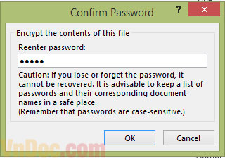 Hướng dẫn đặt mật khẩu trong Word Tạo mật khẩu bảo vệ, mã hóa file Word 2013