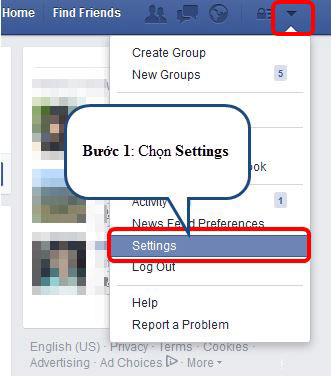 Chặn thông báo trên Facebook