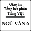 Giáo án Ngữ văn 6 bài 34: Tổng kết phần Tiếng Việt