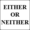 Phân biệt Either và Neither