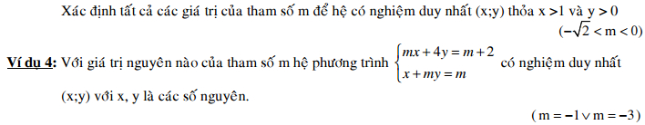 Ôn thi Đại học môn Toán - Chuyên đề: Hệ phương trình đại số