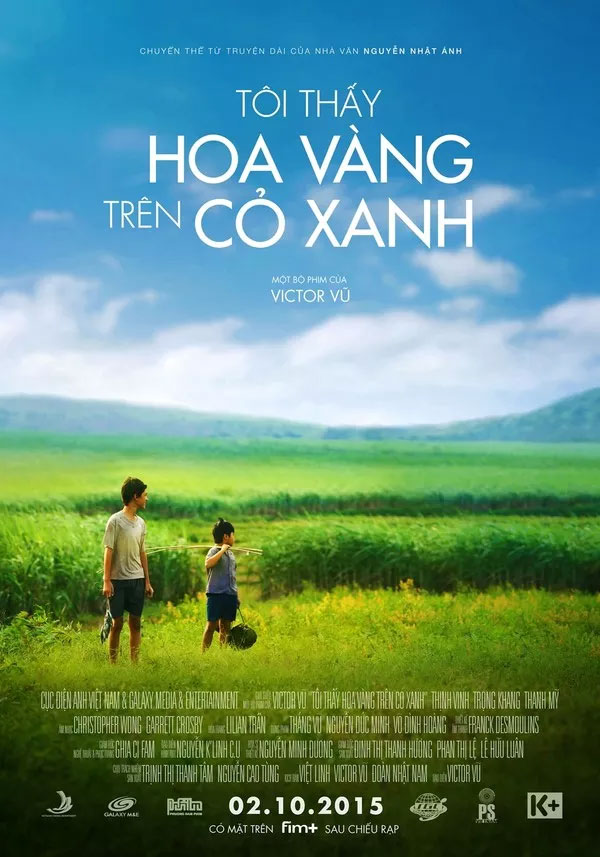 Tôi thấy hoa vàng trên cỏ xanh