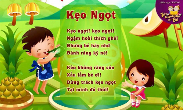 Tuyển tập thơ hay cho bé qua tranh vẽ