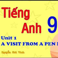 Bài tập trắc nghiệm Tiếng Anh lớp 9 Unit 1 A Visit From A Pen Pal