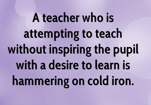 Những câu nói Tiếng Anh hay về nghề dạy học Những câu nói Tiếng Anh ý nghĩa về nghề giáo viên