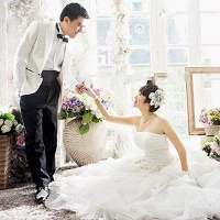 Bí quyết chọn váy cưới cho cô dâu bầu bí