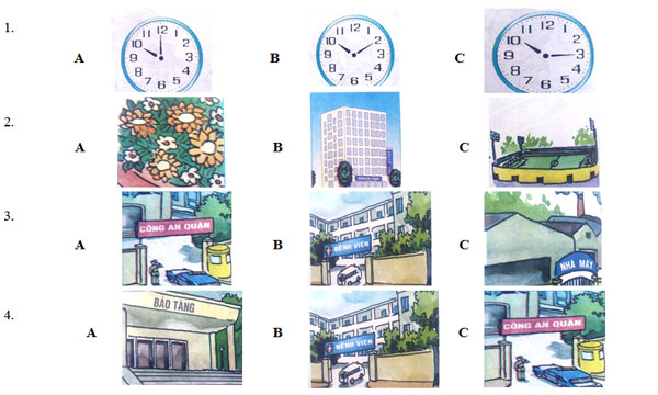 Đề thi học kỳ 1 môn Tiếng Anh lớp 6 có đáp án