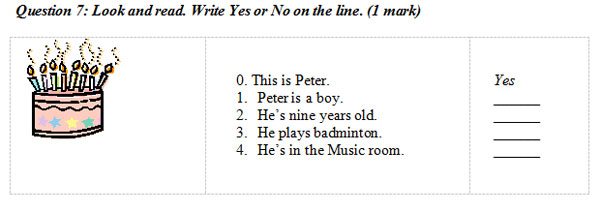 Đề kiểm tra học kỳ 1 môn tiếng Anh lớp 3 MỚI NHẤT có đáp án