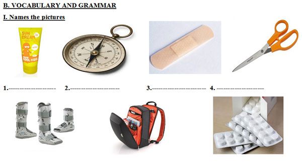 Bài tập ôn thi học kỳ 1 môn tiếng Anh lớp 6 