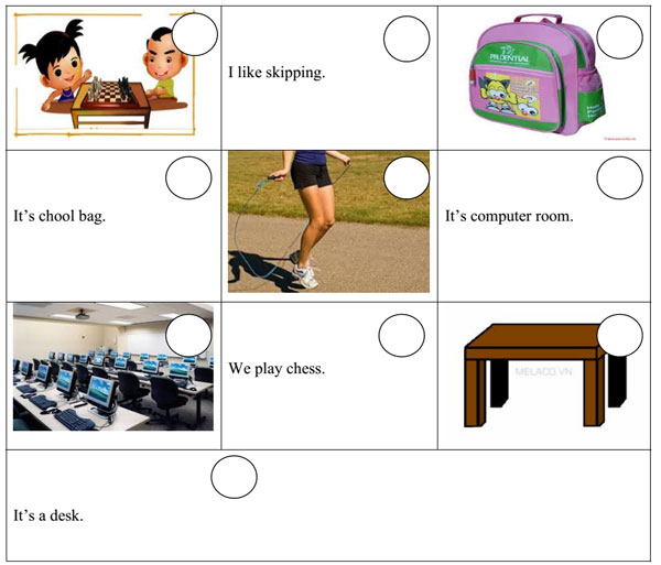 Đề thi học kỳ 1 môn tiếng Anh lớp 3 